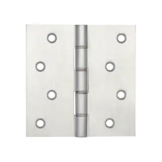 J9026SC Frelan Hardware Jedo Projection Hinges 102mm x 102mm x 3mm Satin Chrome