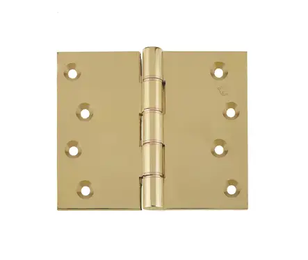 Click Here To Enlarge This Photo Of J9035PB Frelan Hardware Jedo Projection Hinges 102mm x 125mm x 3.5mm Polished Brass