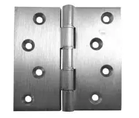 J9035SC Frelan Hardware Jedo Projection Hinges 102mm x 125mm x 3.5mm Satin Chrome