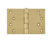 J9036PB Frelan Hardware Jedo Projection Hinges 102mm x 151mm x 3.5mm Polished Brass
