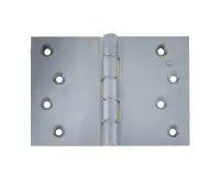J9036SC Frelan Hardware Jedo Projection Hinges 102mm x 151mm x 3.5mm Satin Chrome