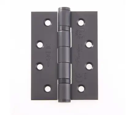 Click Here To Enlarge This Photo Of J9500DB Frelan Hardware Jedo Certifire Grade 13 (Stainless Steel) Ball Bearing Hinges 102mm x 76mm x 3mm Dark Bronze