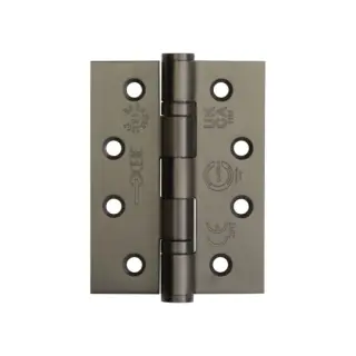 J9500DB Frelan Hardware Jedo Certifire Grade 13 &lpar;Stainless Steel&rpar; Ball Bearing Hinges 102mm x 76mm x 3mm Dark Bronze
