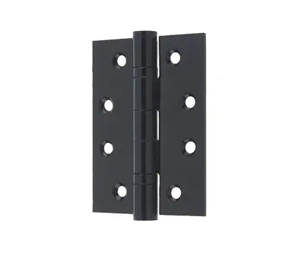 Click Here To Enlarge This Photo Of J9500MB Frelan Hardware Jedo Certifire Grade 13 (Stainless Steel) Ball Bearing Hinges 102mm x 76mm x 3mm - Matt Black