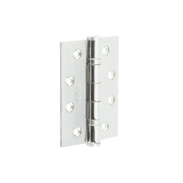 Click Here To Enlarge This Photo Of J9500PSS Frelan Hardware Jedo Certifire Grade 13 (Stainless Steel) Ball Bearing Hinges 102mm x 76mm x 3mm Polished Stainless Steel