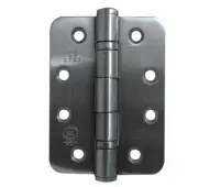 J9500RSSS Frelan Hardware Jedo Certifire Grade 13 (Stainless Steel) Radius Ball Bearing Hinges 102mm x 76mm x 3mm Satin Stainless Steel