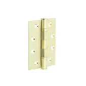 J9500SB Frelan Hardware Jedo Certifire Grade 13 (Stainless Steel) Ball Bearing Hinges 102mm x 76mm x 3mm Satin Brass