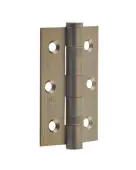 J9502AB Frelan Hardware Jedo Grade 7 (Stainless Steel) Ball Bearing Hinges 76mm x 50mm Antique Brass
