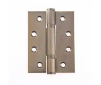 J9603AB Frelan Hardware Jedo Certifire Grade 13 (Stainless Steel) Polymer Bearing 3 Knuckle Hinges 102mm x 76mm x 3mm Antique Brass