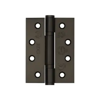 J9603DB Frelan Hardware Jedo Certifire Grade 13 &lpar;Stainless Steel&rpar; Polymer Bearing 3 Knuckle Hinges 102mm x 76mm x 3mm Dark Bronze