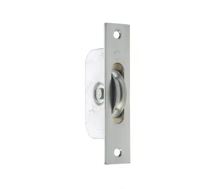 Click Here To Enlarge This Photo Of J994BSC Frelan Hardware Jedo Sash Pulley with Rectangular Plate 118mm x 26mm Satin Chrome