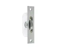 J994BSC Frelan Hardware Jedo Sash Pulley with Rectangular Plate 118mm x 26mm Satin Chrome