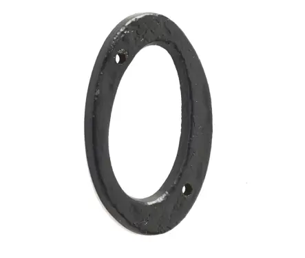 Click Here To Enlarge This Photo Of JAB15-0 Frelan Hardware Jedo Black Antique Door Numeral No.0