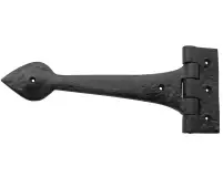 JAB37A Frelan Hardware Jedo Black Antique Gate Hinges 225mm