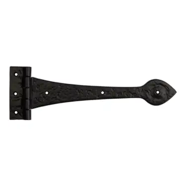 Click Here To Enlarge This Photo Of JAB37B Frelan Hardware Jedo Black Antique Gate Hinges 315mm