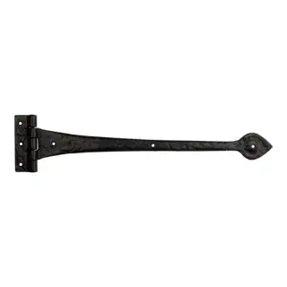 JAB38 Frelan Hardware Jedo Black Antique Gate Hinges 430mm