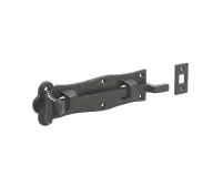 JAB42 Frelan Hardware Jedo Black Antique Necked Bolt 200mm