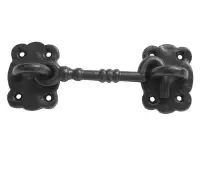 JAB49 Frelan Hardware Jedo Black Antique Cabin Hook 102mm