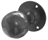 JAB5 Frelan Hardware Jedo Black Antique Ball Shape Mortice Door Knobs
