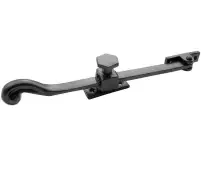 JAB62B Frelan Hardware Jedo Black Antique Range Sliding Screw Down Stay 300mm