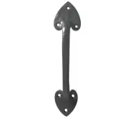 JAB66 Frelan Hardware Jedo Black Antique 200mm Pull Handle