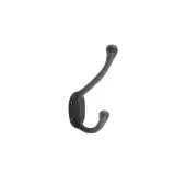 JAB77 Frelan Hardware Jedo Black Antique Hat & Coat Hook 125mm