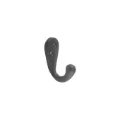 JAB78 Frelan Hardware Jedo Black Antique Robe Hook 55mm