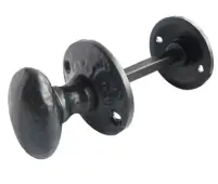 JAB82 Frelan Hardware Jedo Black Antique Turn & Release