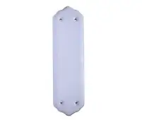 JC11 Frelan Hardware Jedo Porcelain 280mm x 75mm Fingerplate White