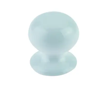 Click Here To Enlarge This Photo Of JC14 Frelan Hardware Jedo Porcelain Cupboard Knob 38mm White