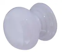 JC15 Frelan Hardware Jedo Porcelain Cupboard Knob 33mm White