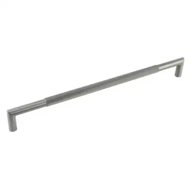 Click Here To Enlarge This Photo Of JGM10 Frelan Hardware Three One Six Diamond Bolt Through Pull Handle 600mm x 25mm Gun Metal (Marine G316 Stainless Steel)