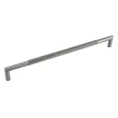 JGM10 Frelan Hardware Three One Six Diamond Bolt Through Pull Handle 600mm x 25mm Gun Metal (Marine G316 Stainless Steel)