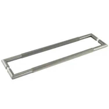 Click Here To Enlarge This Photo Of JGM11 Frelan Hardware Three One Six Diamond Back to Back Pull Handles 600mm x 25mm Gun Metal (Marine G316 Stainless Steel)