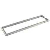 JGM15 Frelan Hardware Three One Six Linear Back to Back Pull Handles 600mm x 25mm Gun Metal (Marine G316 Stainless Steel)