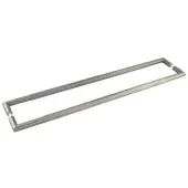JGM22 Frelan Hardware Three One Six Linear Back to Back Pull Handles 800mm x 25mm Gun Metal (Marine G316 Stainless Steel)