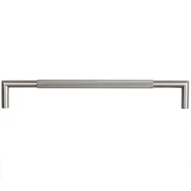 Click Here To Enlarge This Photo Of JGM8 Frelan Hardware 425mm x 20mm Gun Metal Mitred Bolt Through Knurled Pull Handle (G304 Stainless Steel)