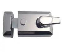 JL5021PC Frelan Hardware Jedo Standard Stile Night Latch 60mm Polished Chrome