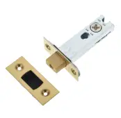 JL-HDB76PVD Frelan Hardware Jedo Heavy Duty Tubular Deadbolt 76mm PVD Polished Brass