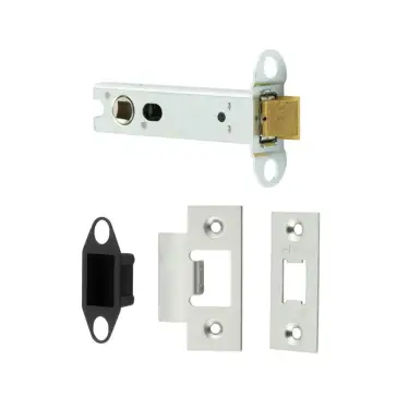 Click Here To Enlarge This Photo Of JL-HDT102SS Frelan Hardware Jedo Heavy Duty Tubular Latch 102mm Satin Stainless Steel