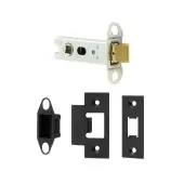 JL-HDT76BL Frelan Hardware Jedo Heavy Duty Tubular Latch 76mm Black