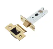 JL-HDT76PVD Frelan Hardware Jedo Heavy Duty Tubular Latch 76mm PVD Polished Brass