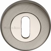 V4000-MC Heritage Brass Key Escutcheon Mercury Finish