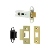 JL-HDT76SB Frelan Hardware Jedo Heavy Duty Tubular Latch 76mm Satin Brass
