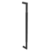 JMB10 Frelan Hardware Three One Six Diamond Bolt Through Pull Handle 600mm x 25mm Matt Black (Marine G316 Stainless Steel)