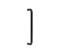 JMB119C Frelan Hardware Nero Matt Black 300mm x 19mm D Shape Bolt Through Pull Handle