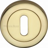 V4000-PB Heritage Brass Key Escutcheon Polished Brass Finish