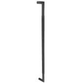 JMB19 Frelan Hardware Three One Six Diamond Bolt Through Pull Handle 800mm x 25mm Matt Black (Marine G316 Stainless Steel)