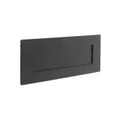 JMB3009 Frelan Hardware Matt Black (SS) Letter Plate 330mm x 100mm