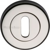 V4000-PNF Heritage Brass Key Escutcheon Polished Nickel Finish